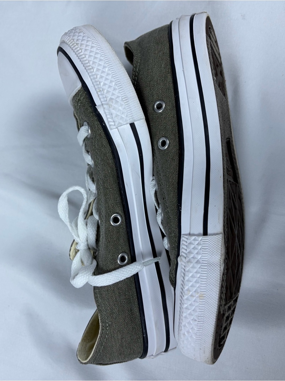 Converse All Star Low Tops in "Washed Ashore" Green Gray color - Picture 6 of 8